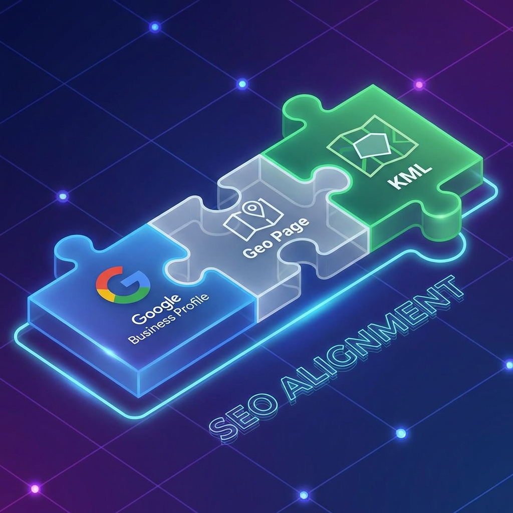 Aligning Google Business Profile, Geo Pages, and KML Circles