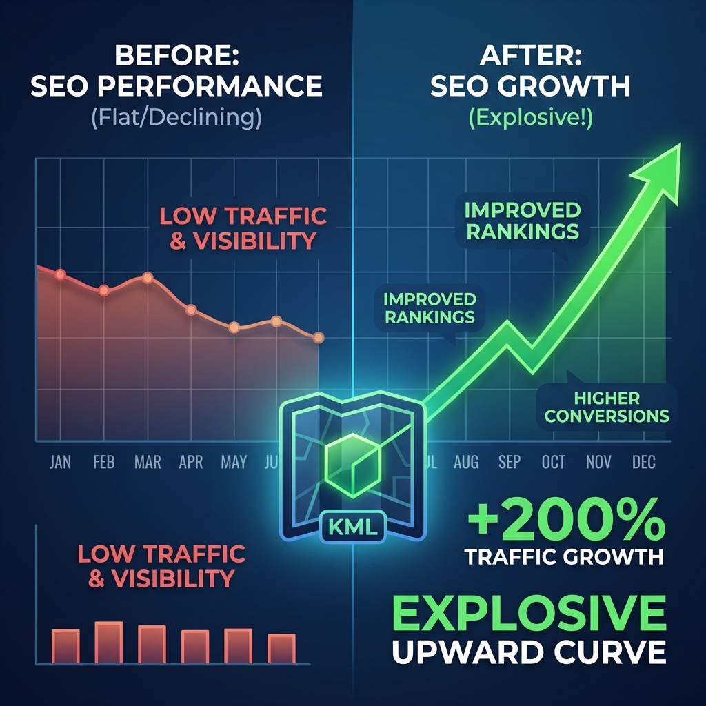 Case Study: How Precision KML Circles Improved Local Rankings by 200%