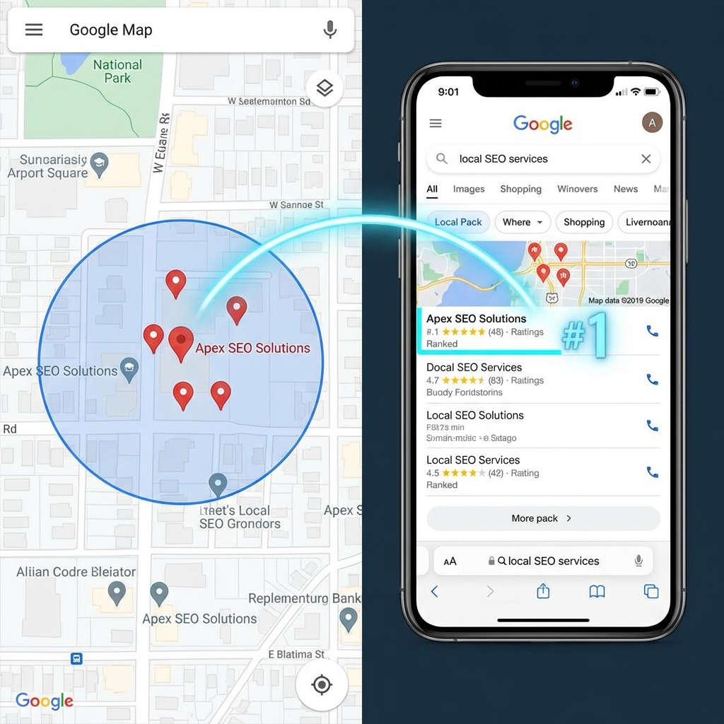 From Maps to Rankings: Using KML Circles for Local SEO Strategy
