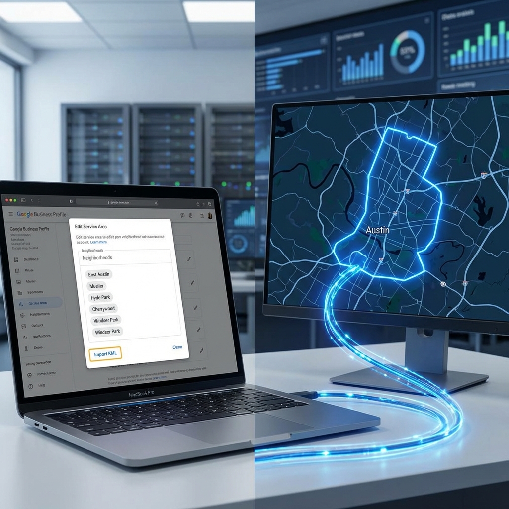 How KML Circles Help Home Service Businesses Rank Faster Locally